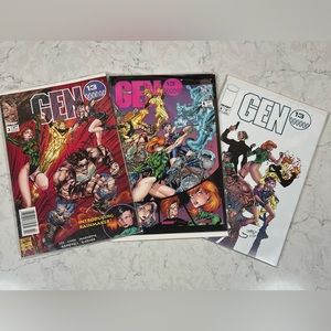 GEN 13 LIMITED SERIES #2, # 4, & # 5 - JIM LEE & BRANDON CHOI - IMAGE COMICS